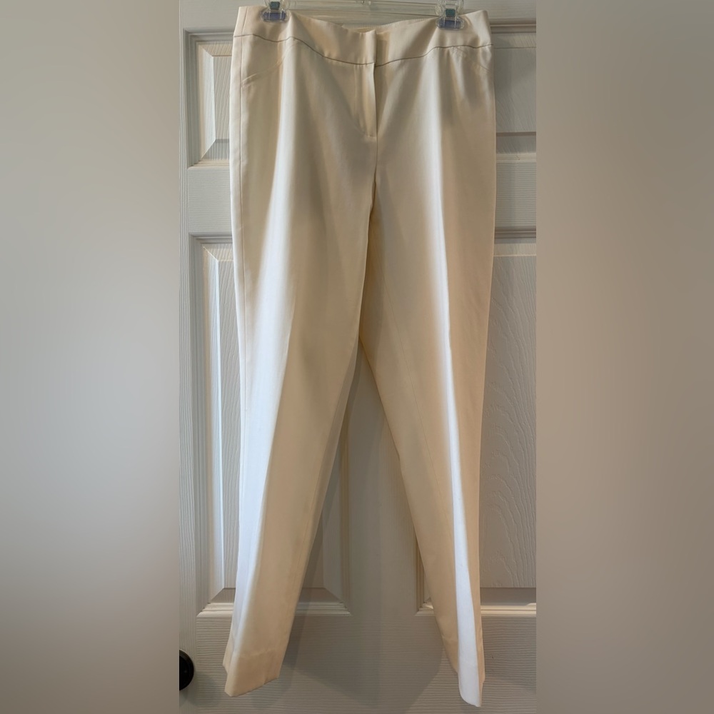 Per Se by Carlisle Cream Wool Dress Pants size 6